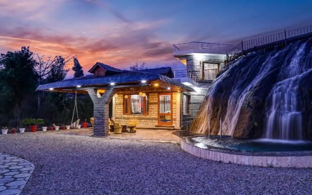 Belvilla 3BHK Modern Villa with Mini Waterfall and Lawn