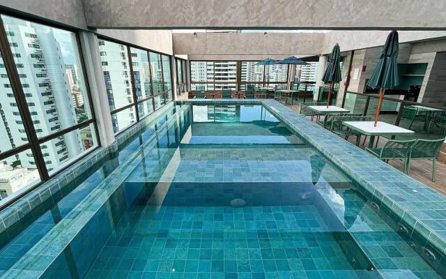 Rooftop #1402 - Studio em Boa Viagem por Carpediem