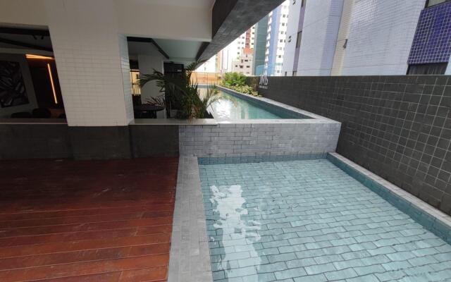 Qavi - Flat completo em Tambaú #CoHouse1603