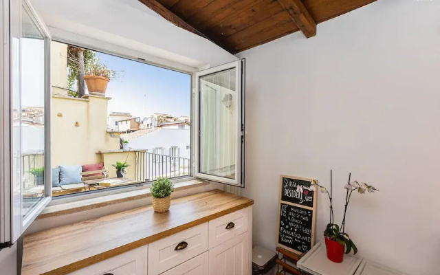 Rental in Rome Campo de' Fiori Penthouse