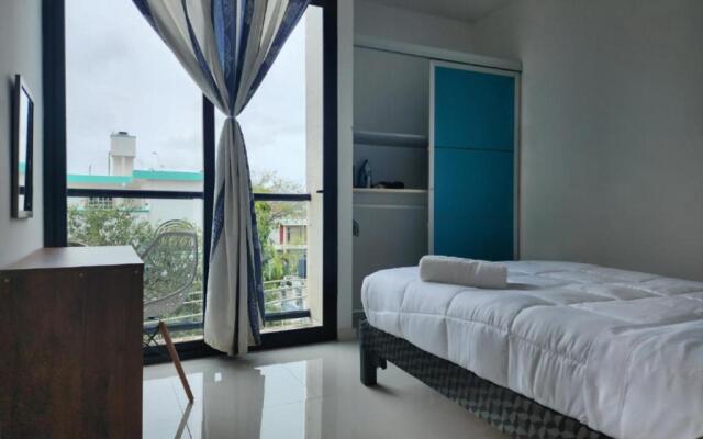 Ocean and city view rooftop, apartment 2BR 301