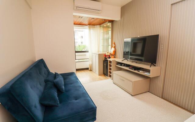 Excelente apto em condomínio frente mar - BX01I