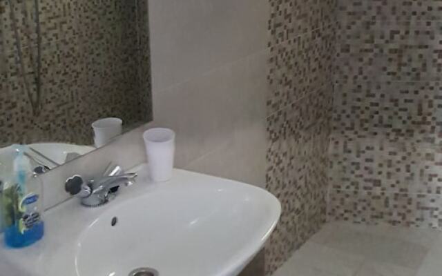 Sunny and spacious apartment with own entrance to pool