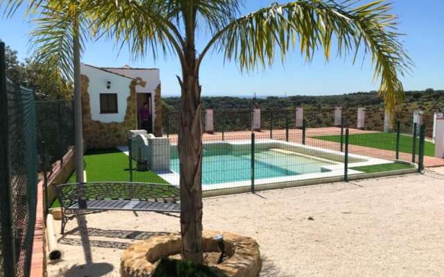 Villa With 3 Bedrooms in Peñaflor, With Wonderful Mountain View, Private Pool, Terrace