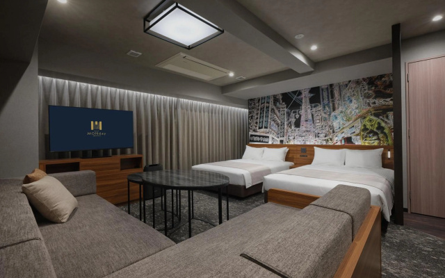 MONday Apart Premium Osaka Namba WEST – Guest Rooms – Osaka