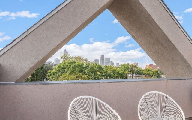 Chic City Park Home Rooftop Deck Views