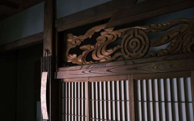 Japanese old house by the seaside