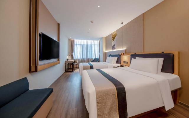 Homeinn Selected Hotel (Changzhou Universal Dinosaur Park Wanda Plaza) – Guest Rooms – Changzhou