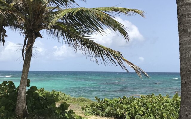 Ti. Maanga vue mer et pieds dans l'eau
