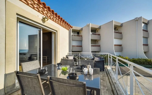 Apartment T3 Carnon Beach, 1st Line