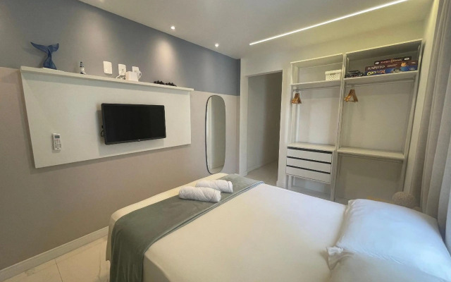 Apartamento sofisticado ao som do mar de Itapoã