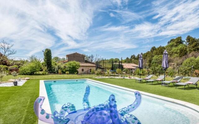 Villa 3 ch, 6/8p, avec piscine Luberon, Provence