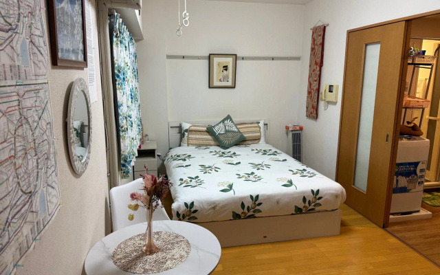 都心的家-大床加踏踏床3-4人房 – Guest Rooms – Tokyo