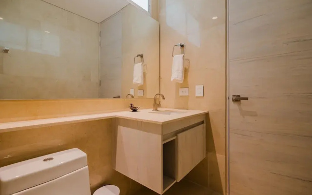 2BR 5 Guests Private Balcony and Shared Pool