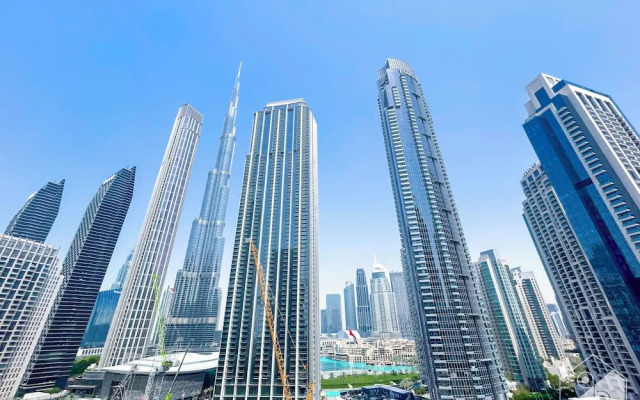 Luxury Burj Crown 4bedroom Balcony & Downtown View