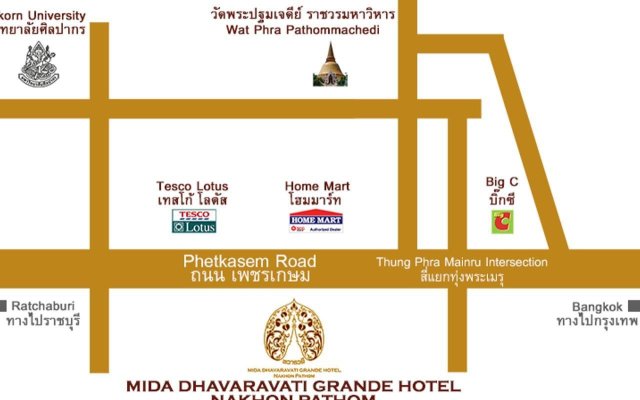 Mida Grande Hotel Dhavaravati, Nakhon Pathom