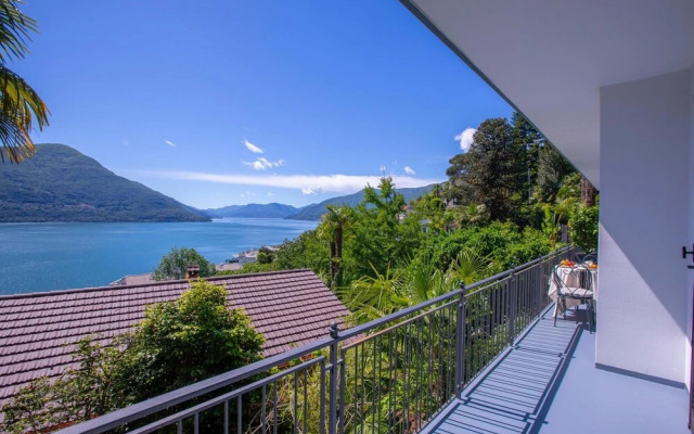 Brissago Lake View in Brissago