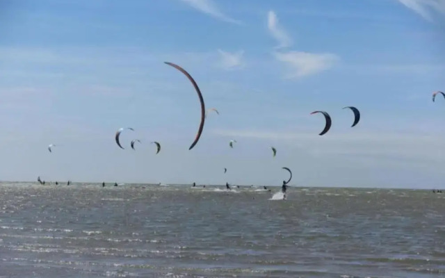House on the Water With Fishing Platform