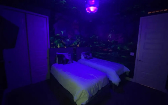 Elegant Family Home Pool Spa Themed Rooms