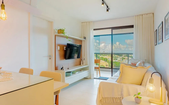 SM01 Moderno Apartamento a 350m do Mar