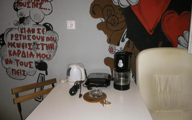 The studio with the bohemian ambiance
