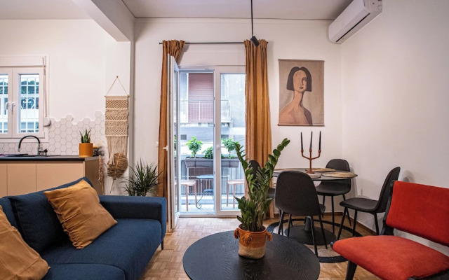 Eclectic Chic Thissio Apartment
