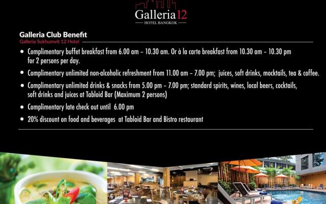 Galleria 12 Sukhumvit Bangkok by Compass Hospitality