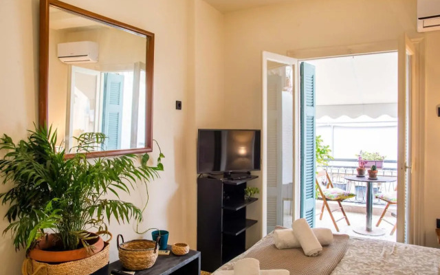 Mosaics central studio apartm with Acropolis view