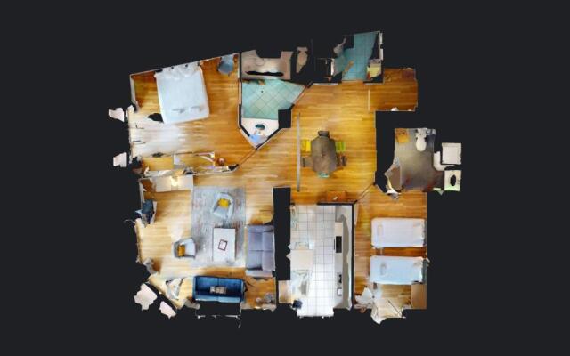 Bleu Mésange - 2 Bedrooms and 2 Bathrooms