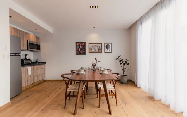 Casai Polanco 2BR 2BA Yucatec Luxury Flat