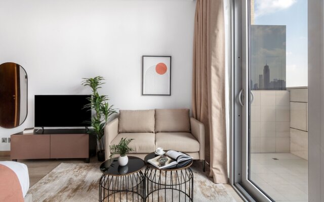 Silkhaus Cozy Studio In Difc Burj Khalifa View