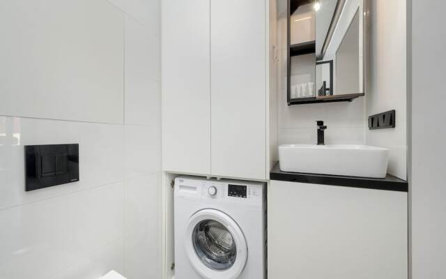 White Studio With Balcony by Renters