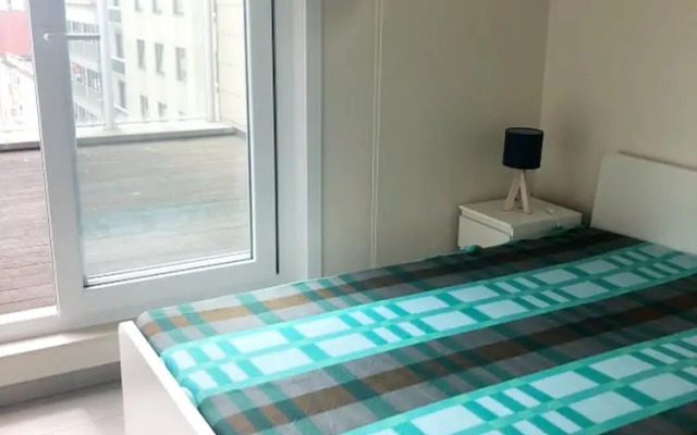 Duplex in Middelkerke Near Sea Wall & Center