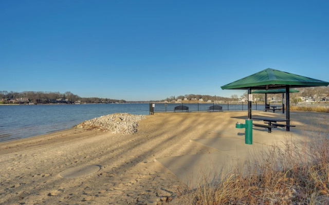 Marina, Pool & Balcony: Modern Spring Lake Condo