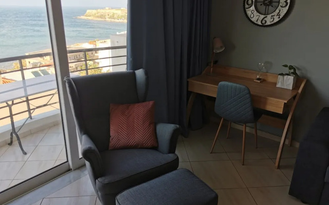 Valeria Sea View Apartment in Rethymno, Crete