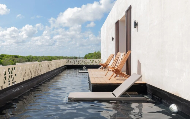 Modern Studio Breathtaking Pool GYM Fast Wifi Concierge, Tulum