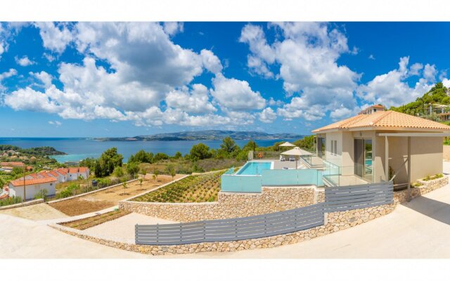 Villa Lassi Fos Large Private Pool Walk to Beach Sea Views A C Wifi - 3056