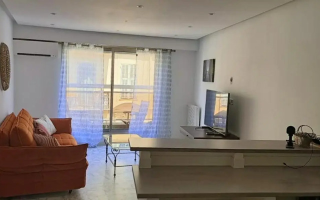 Nice la Belle, city centre 1 bed, 2 terrace, quiet