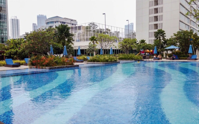 Cozy 1BR with Workspace at Setiabudi Skygarden Apartment