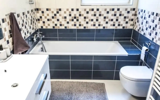 Luxury family apartment with sunny terrace