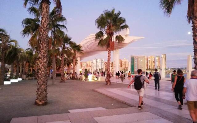 Apartment with 3 bedrooms in Malaga with balcony and WiFi