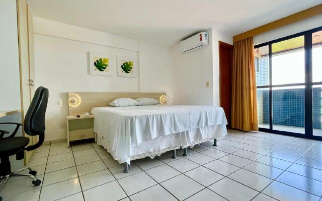 Paradise 305 Praia Flat - NBI - Vista x Mar Ponta Negra