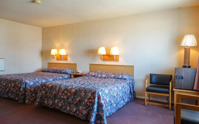 Blue and White Motel