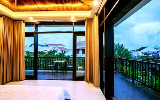 Azumi 01 bedroom balcony 2nd floor Apartment Hoian