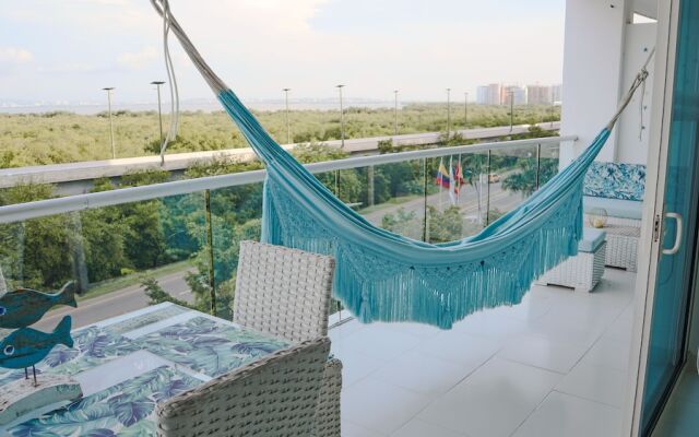 1M3-4 Apartamento Cerca Al Mar Con Wifi