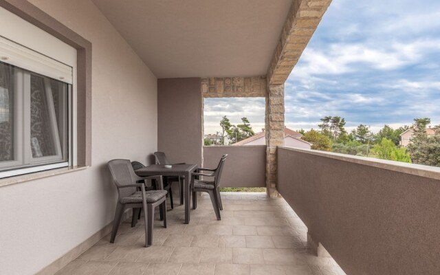 Waterfront Apartment in Vir With Balcony and Barbecue