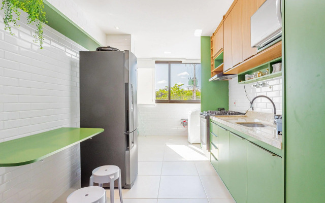 IT18 Maravilhoso Apt 3/4 - Pé na Areia