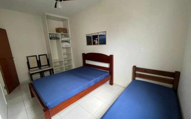 Apt 2 suites com ar condicionado e piscina Ubatuba