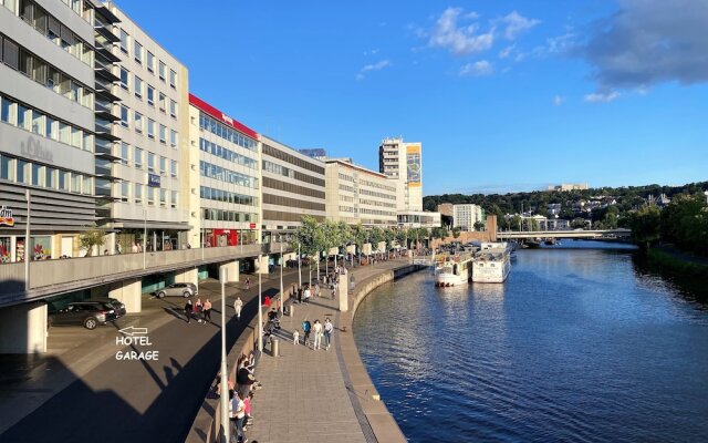 Hotel Stadt Hamburg am Fluss Saarbrücken