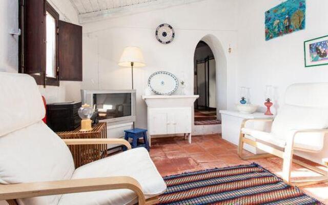 Blue and Yellow Mediterranean House